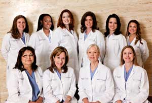 Houston Women's Care Associates group photo